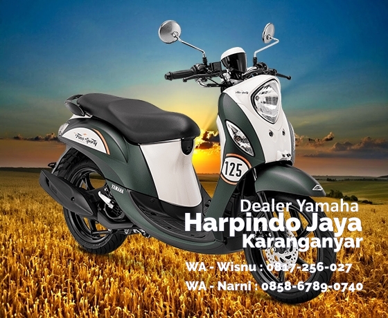 Yamaha Fino Sporty harga yamaha fino di solo