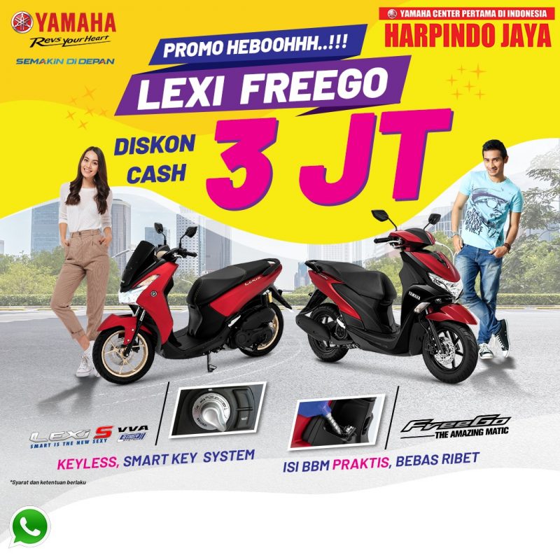 Promo Freego & Lexi Diskon 3jt
